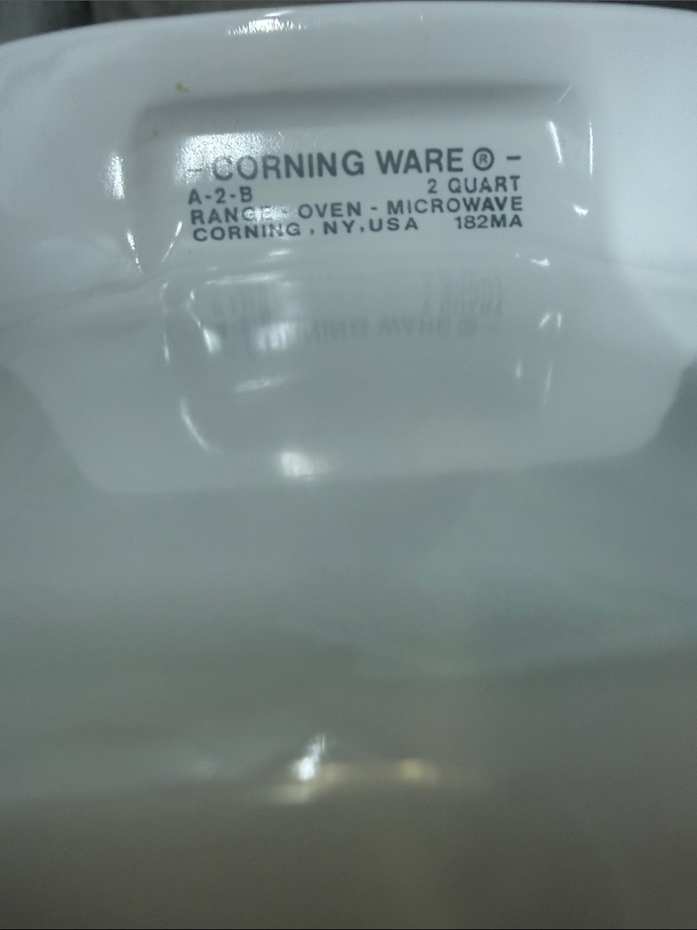 Corning Ware White Bakeware Set with Blue Floral Cornflower Pattern - 4 Sets - Picture 3 of 6
